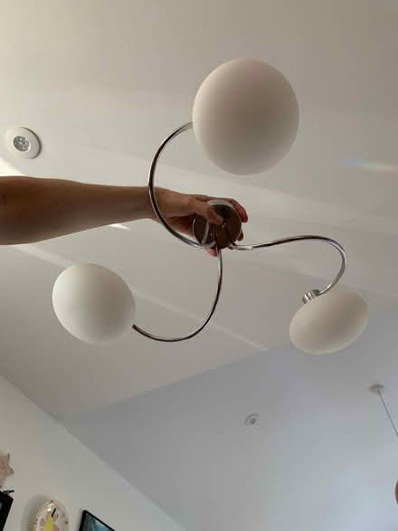 Photo of free Two Ceiling Light Fittings (St Mary's area, Higham NN10) #1