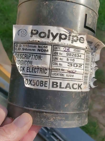 Photo of free Approximately 20m of Polypipe Ducting (Cubbington CV32) #2