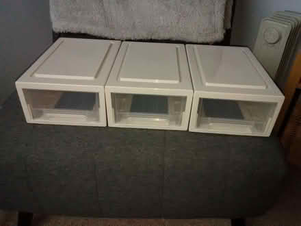 Photo of free 3 almost new, not been used storage boxes (Heacham PE31) #2