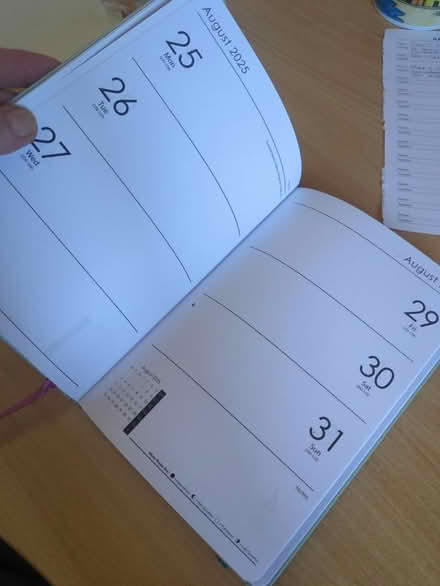 Photo of free A5 Diary 2025 (Mosspark, Glasgow G52) #2
