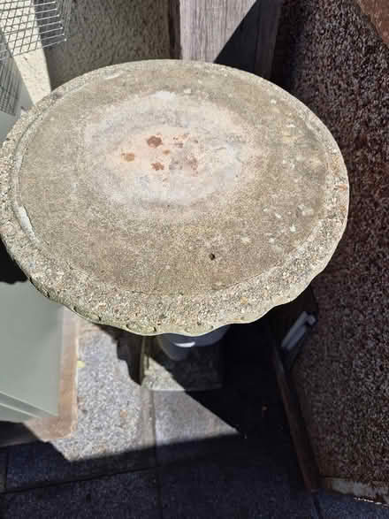 Photo of free Cherub bird feeder (Wrestlingworth) #2