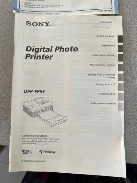 Photo of free Sony digital photo printer (RH12) #1
