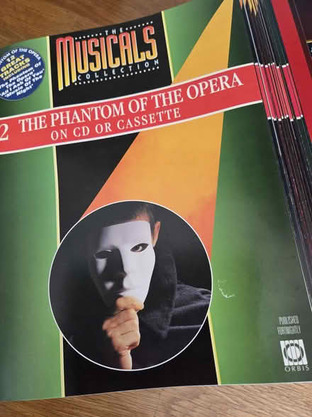 Photo of free THE MUSICALS COLLECTION magazines (Brickhill Bedford) #2