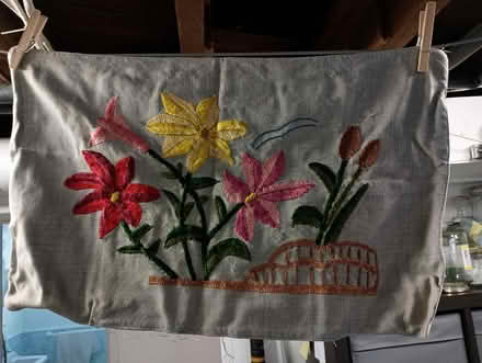 Photo of free Embroidered Pillow Cover (Yonge/Sheppard) #2