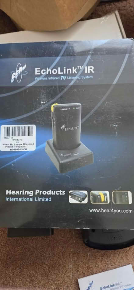 Photo of free Echolink IR TV headphone (Purley CR8) #1