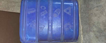 Photo of free Blue plastic trunk with removable lid (Arnold NG5) #2