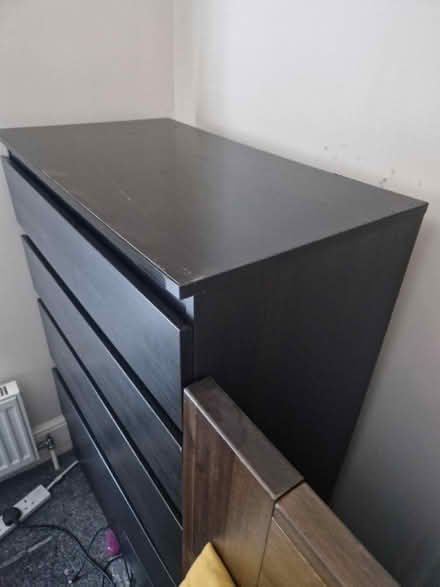 Photo of free Set of 5 black clothes drawers (Bristol Eastville BS5) #2