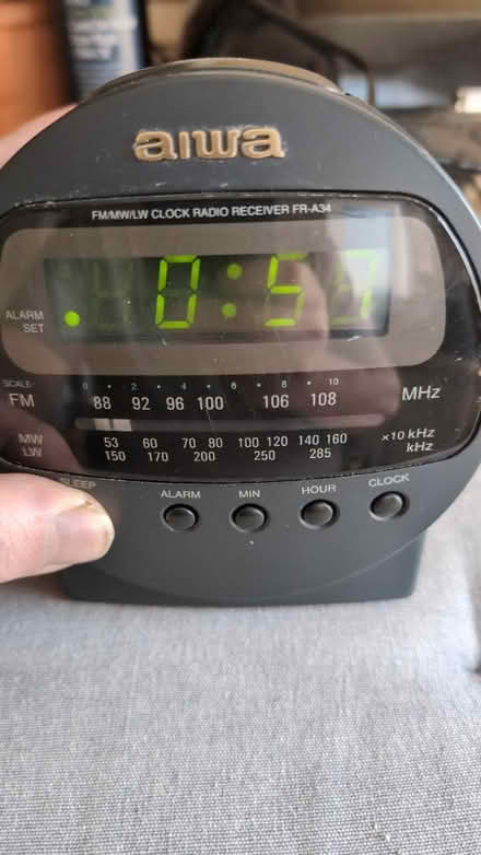 Photo of free Aiwa Radio Alarm (Congleton, CW12) #1