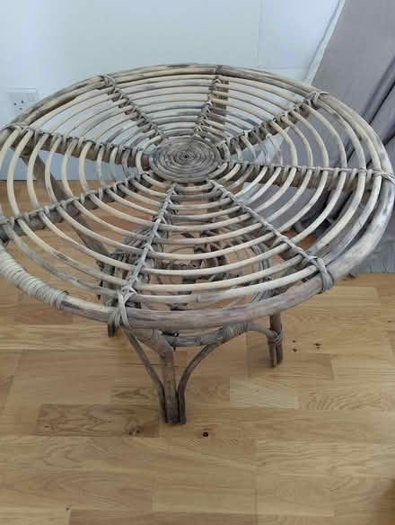 Photo of free Cane outdoor/indoor table (Tetbury) #1