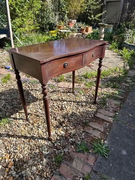 Photo of free Regency style solid wood console / desk (Whoberley CV5) #1
