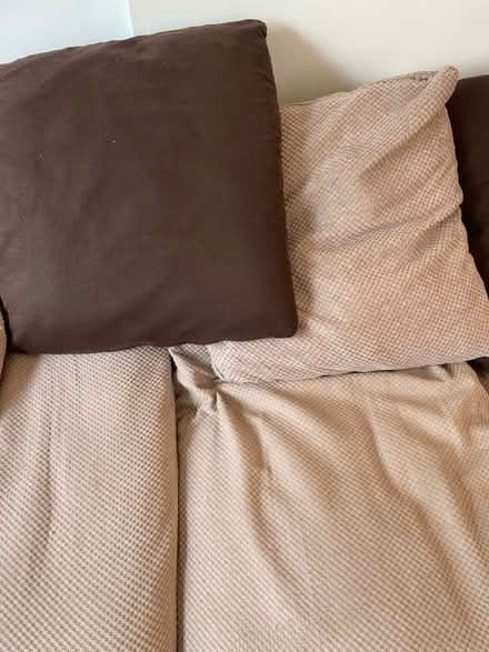 Photo of free Brown corner sofa (Preston Park) #3