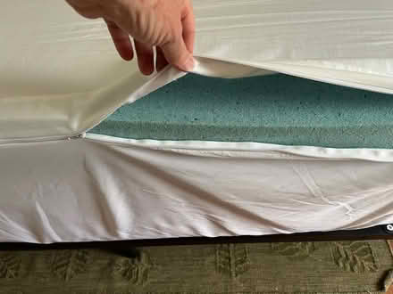 Photo of free Gel-Memory Foam Mattress TOPPER (Lake Monticello) #3