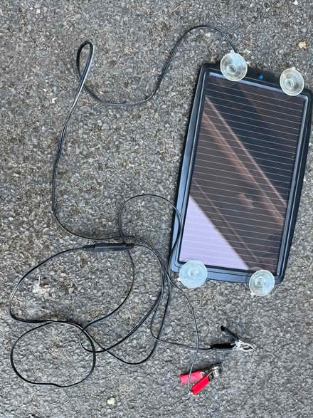 Photo of free Solar panel car trickle charger (RG4) #1