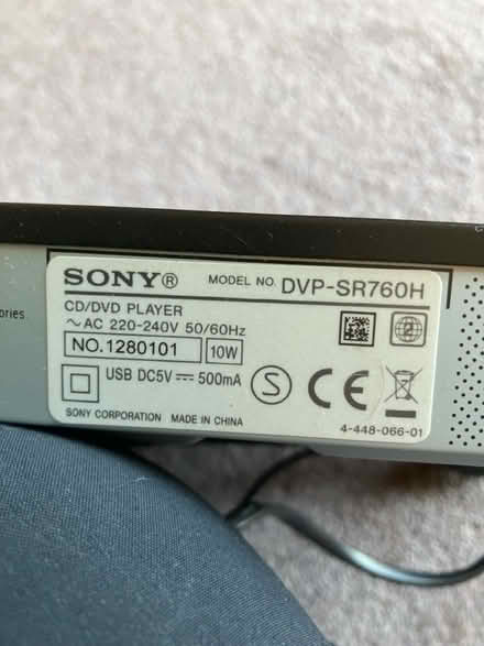 Photo of free Sony CD / DVD player (Parkstone, Poole. BH14.) #4