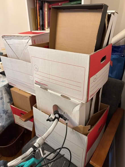 Photo of free Cardboard magazine & archive boxes (BR2) #2