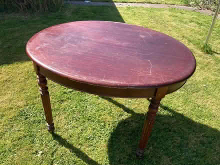 Photo of free Small oval table (Wrington) #1