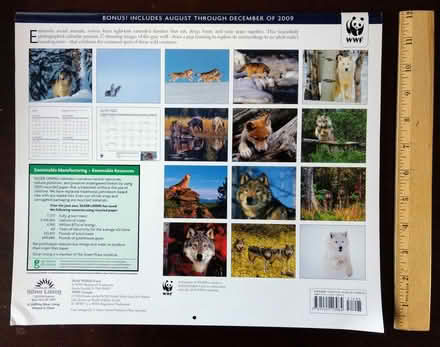 Photo of free Wolves Calendars (N. Lakeside in Henrico) #2