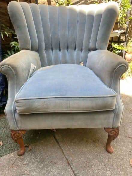 Photo of free Shell back chair for upholstering (N.buckhead/roswell rd/chastain) #2