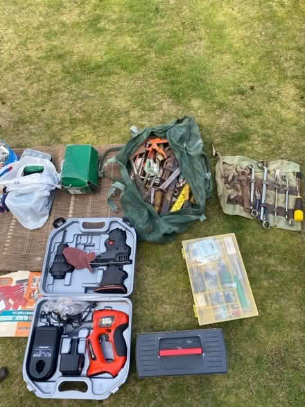 Photo of free Toolbox and various tools (East Mains G74) #2