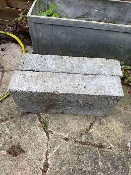 Photo of free Dense concrete block 100mm thick (SM5 3SG) #1