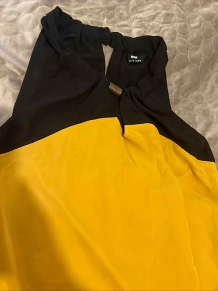 Photo of free Black and yellow women short dress (KT1 Kingston upon Thames) #1
