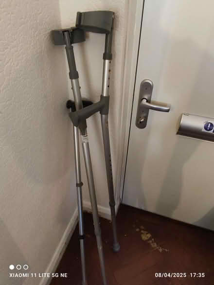 Photo of free Walking stick and crutches (Hackbridge CR4) #2