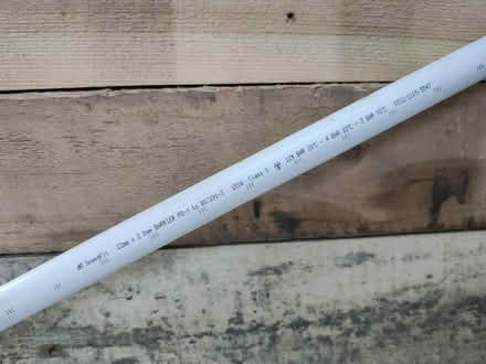 Photo of free 22mm plastic pipe (Sarisbury Green SO31) #1