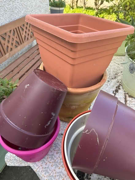 Photo of free Plant pot bundle (Weighbridge FK9) #1