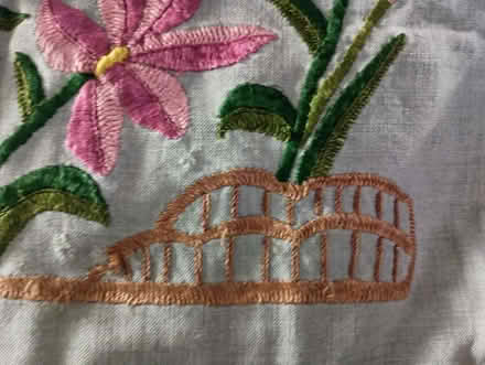 Photo of free Embroidered Pillow Cover (Yonge/Sheppard) #3