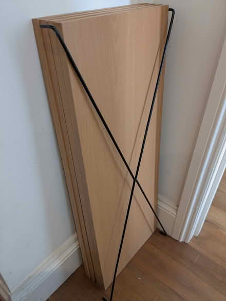 Photo of free 4 wood shelf boards (INCOMPLETE) (Hammersmith) #1