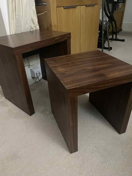 Photo of free Mahogany nest of tables (Upton Park E13) #3