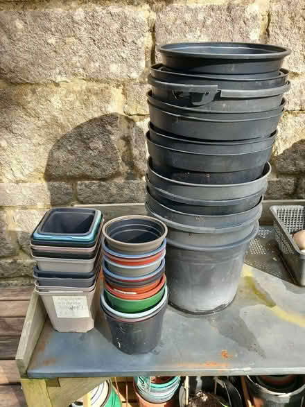 Photo of free plastic plant pots (Kilmington) #1