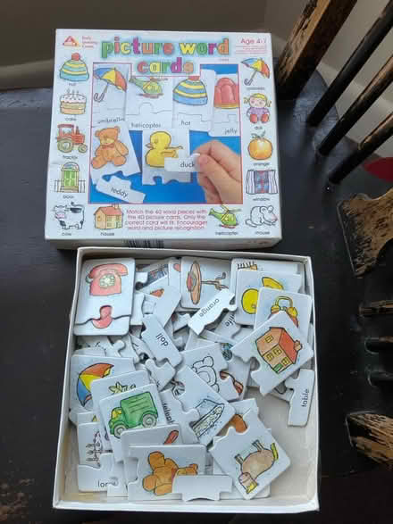 Photo of free Matching picture & word cards (Parkstone, Poole. BH14.) #1