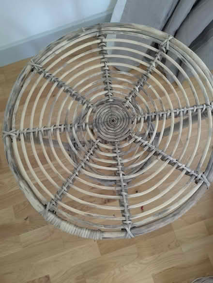 Photo of free Cane outdoor/indoor table (Tetbury) #3