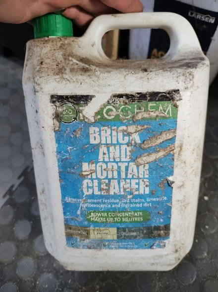 Photo of free Brick and Mortar Cleaner (Sarisbury Green SO31) #1