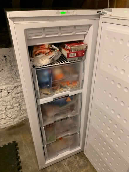 Photo of free Beko tall freezer full of food (OX10 6hq) #2