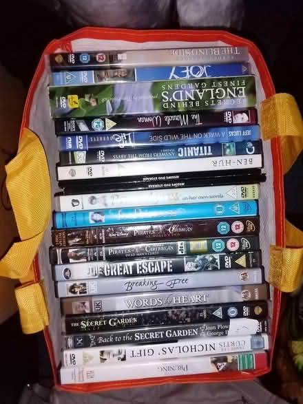 Photo of free Dvds - 3 large bags full of mixed (Tonbridge) #1