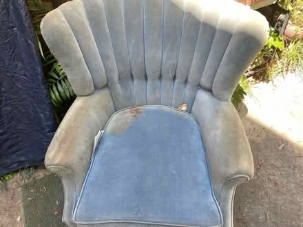 Photo of free Shell back chair for upholstering (N.buckhead/roswell rd/chastain) #1