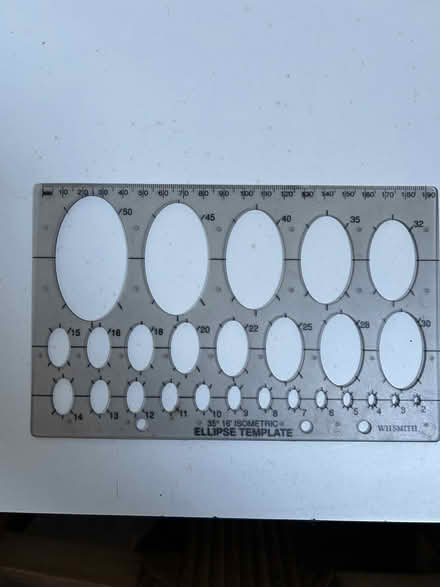 Photo of free Elipse stencil/template (South Woodchester GL5) #1