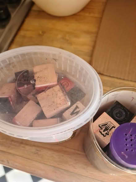 Photo of free Number and letter stamps (Hertford SG13) #1