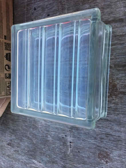 Photo of free Glass brick - size of 2 standard bricks (Brogborough MK43) #1