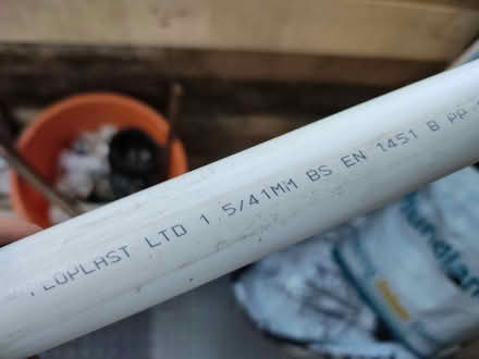 Photo of free Floplast pipes white (Sarisbury Green SO31) #2