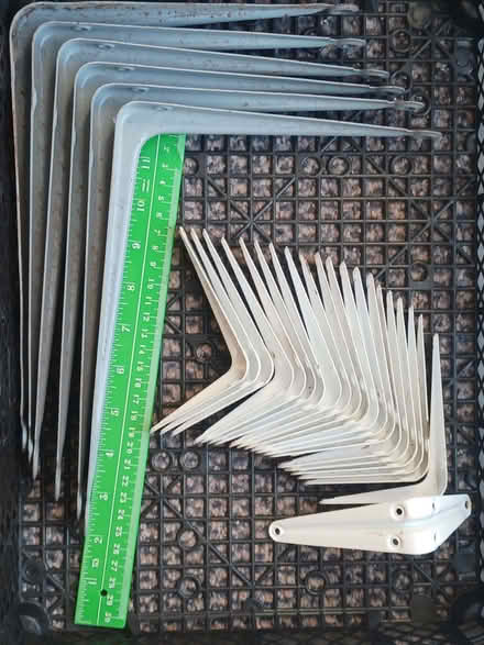 Photo of free Metal brackets for shelves (Ellesmere Port CH65) #1