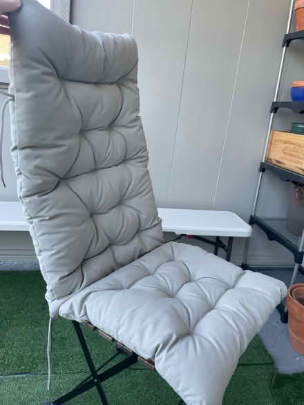 Photo of free Outdoor chair cushion (Parkview West) #1