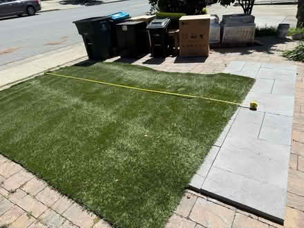 Photo of free Slightly used artificial turf (Mountain View, Cuesta Park) #1