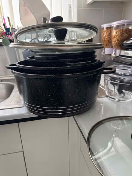 Photo of free Non stick cooking pots set of 4 (Treeton S60) #1
