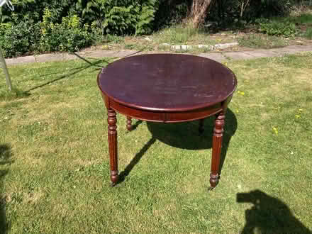 Photo of free Small oval table (Wrington) #2