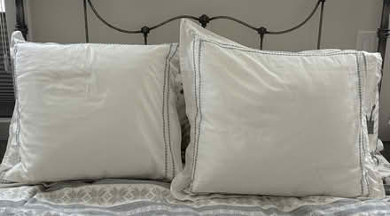 Photo of free 2- 23” x 25” decorative pillows (Doylestown PA) #2