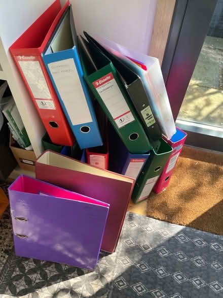 Photo of free Lever arch folders (Enfield EN1) #1