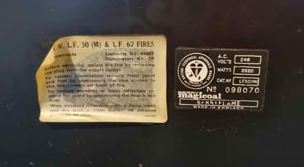 Photo of free Vintage Electric Fire (TA1) #3